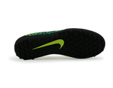 Nike Men's Hypervenom Phelon Turf Soccer Shoes Volt/Black Hyper Turqouise/Clear Jade