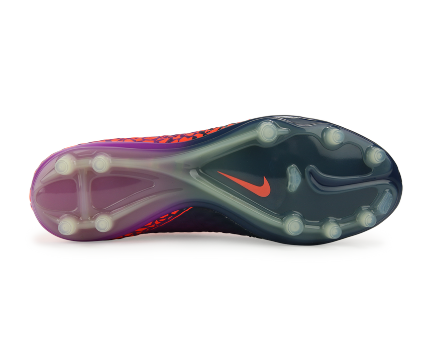 Nike Men's Hypervenom Phinish FG Total Crimson/Obsidian/Vivid Purple