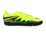 Nike Kids Hypervenom Phelon II Turf Soccer Shoes Volt/Black/Hyper Turquoise