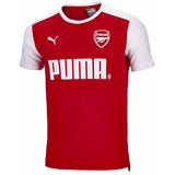 PUMA Men's Arsenal FC Tee HighRiskRed/White