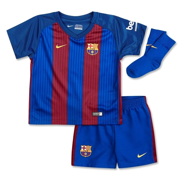 Nike Toddlers FC Barcelona 16/17 Home Kit Sport Royal/Gym Red/University Gold
