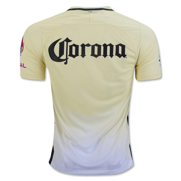 Nike 2018-2019 Club America Stadium Home Jersey (Lemon Chiffon) (S) :  Clothing, Shoes & Jewelry 