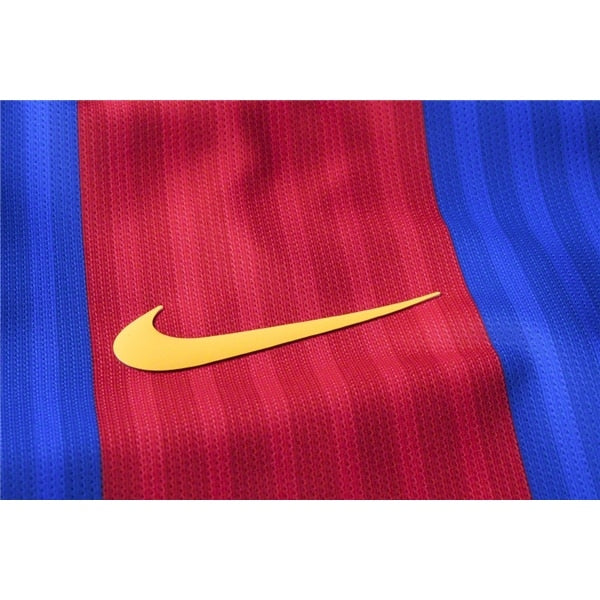 NIKE BARCELONA 2016 AWAY AUTHENTIC JERSEY GOLD/RED - Soccer Plus