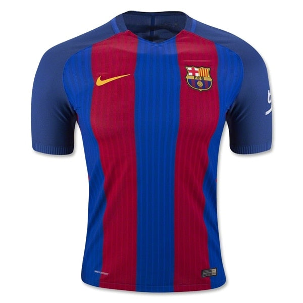 Nike Men's FC Barcelona 16/17 Authentic Home Jersey Sport Royal/Gym Red/University Gold