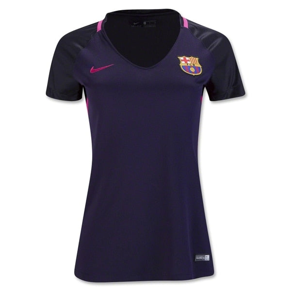 Nike Women's FC Barcelona 16/17 Away Jersey Purple Dynasty/Black/Vivid Pink