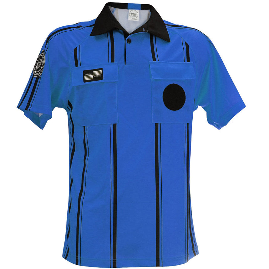 Official Sports Men's USSF Pro SS Shirt Royal Blue/Black