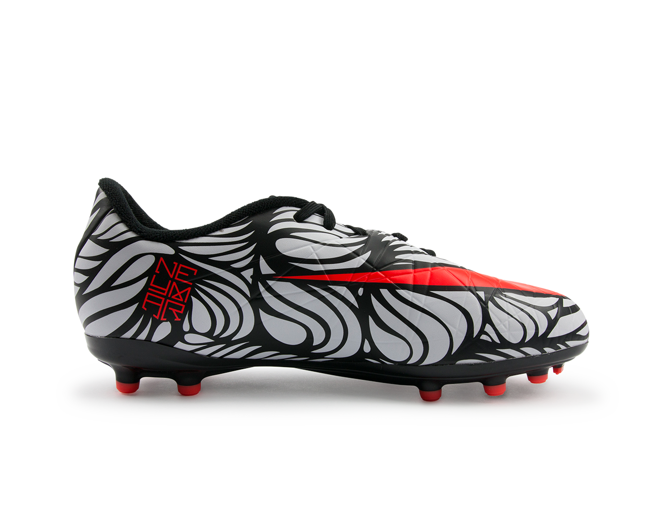 Nike Kids Hypervenom Phelon II FG Black Bright Crimson White
