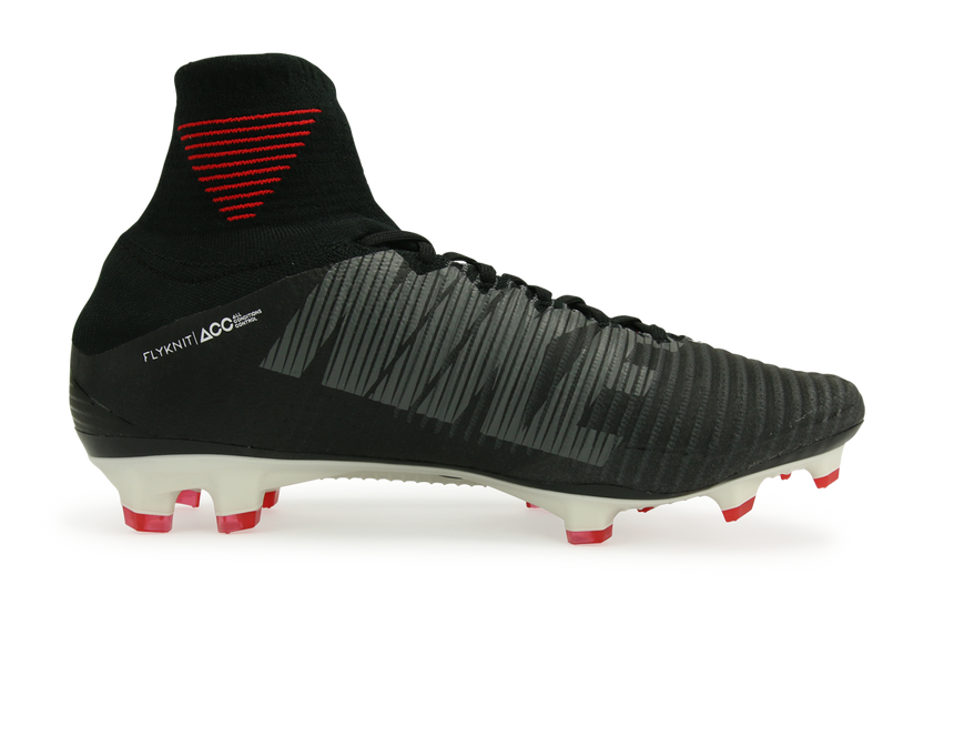 Nike Men's Mercurial Superfly V FG Black/White/Dark Grey