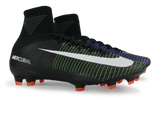Nike Men's Mercurial Superfly V FG Black/White/Electric Green