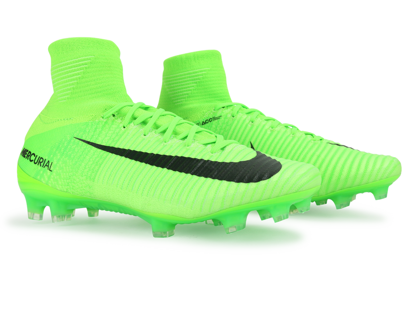 Nike Men's Mercurial Superfly V FG Electric Green/Black/Ghost Green