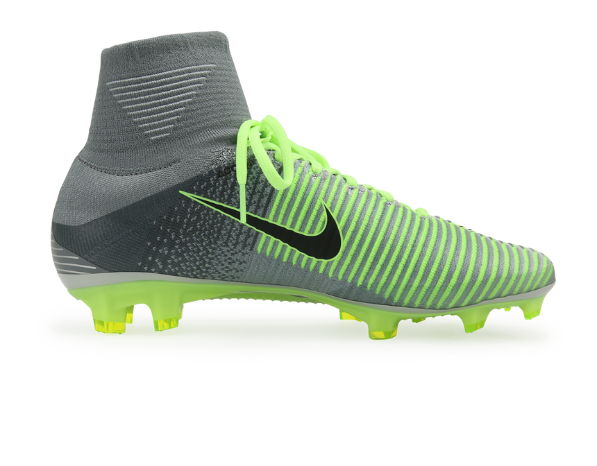 Nike Men's Mercurial Superfly V FG Pure Platinum/Black/Ghost Green