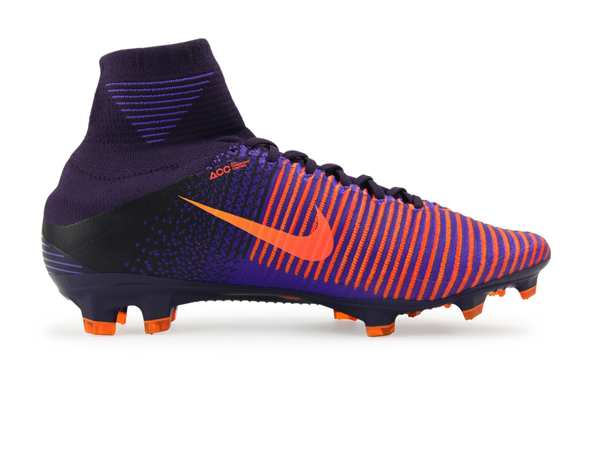 Nike Men's Mercurial Superfly V FG Purple Dynasty/Bright Citrus