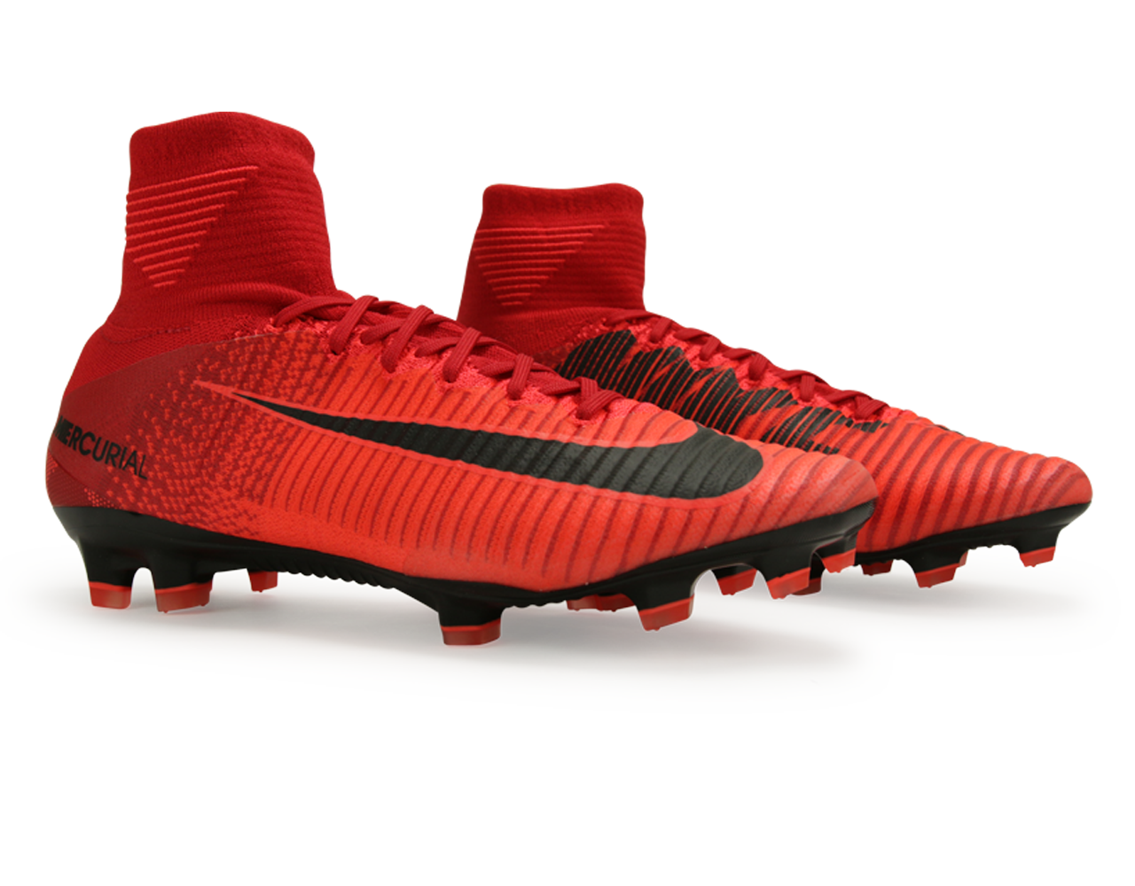 Nike Men s Mercurial Superfly V FG University Red Black Azteca