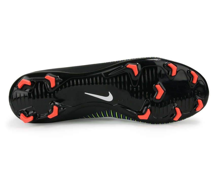 Nike Kids Mercurial Superfly V FG Black/White/Electric Green