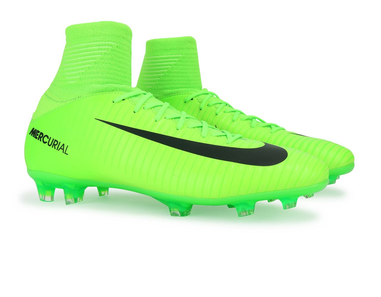 Neon green youth football cleats online