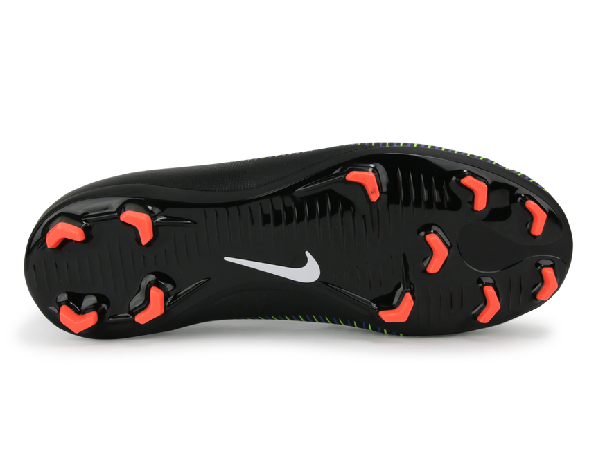 Nike Kids Mercurial Vapor VI FG Black/White/Electric Green