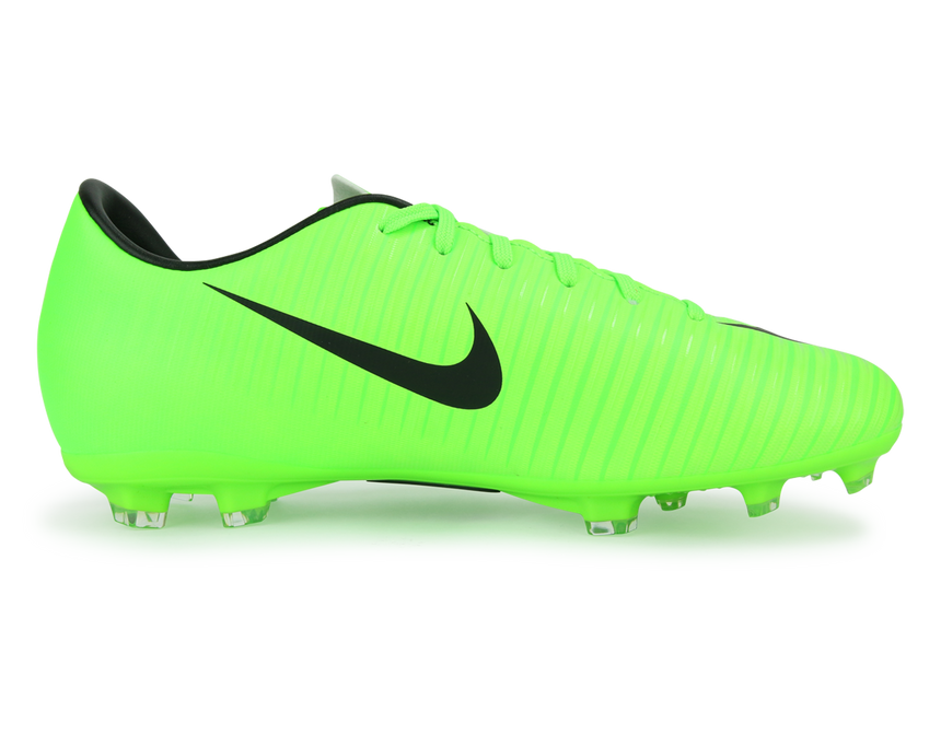 Nike Kids Mercurial Victory VI FG Electric Green/Black/Flash Lime