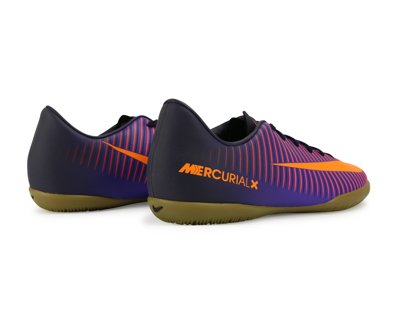 Nike Kids MercurialX Victory VI Indoor Soccer Shoes Pure Dynasty/Bright Citrus/Hyper Grape