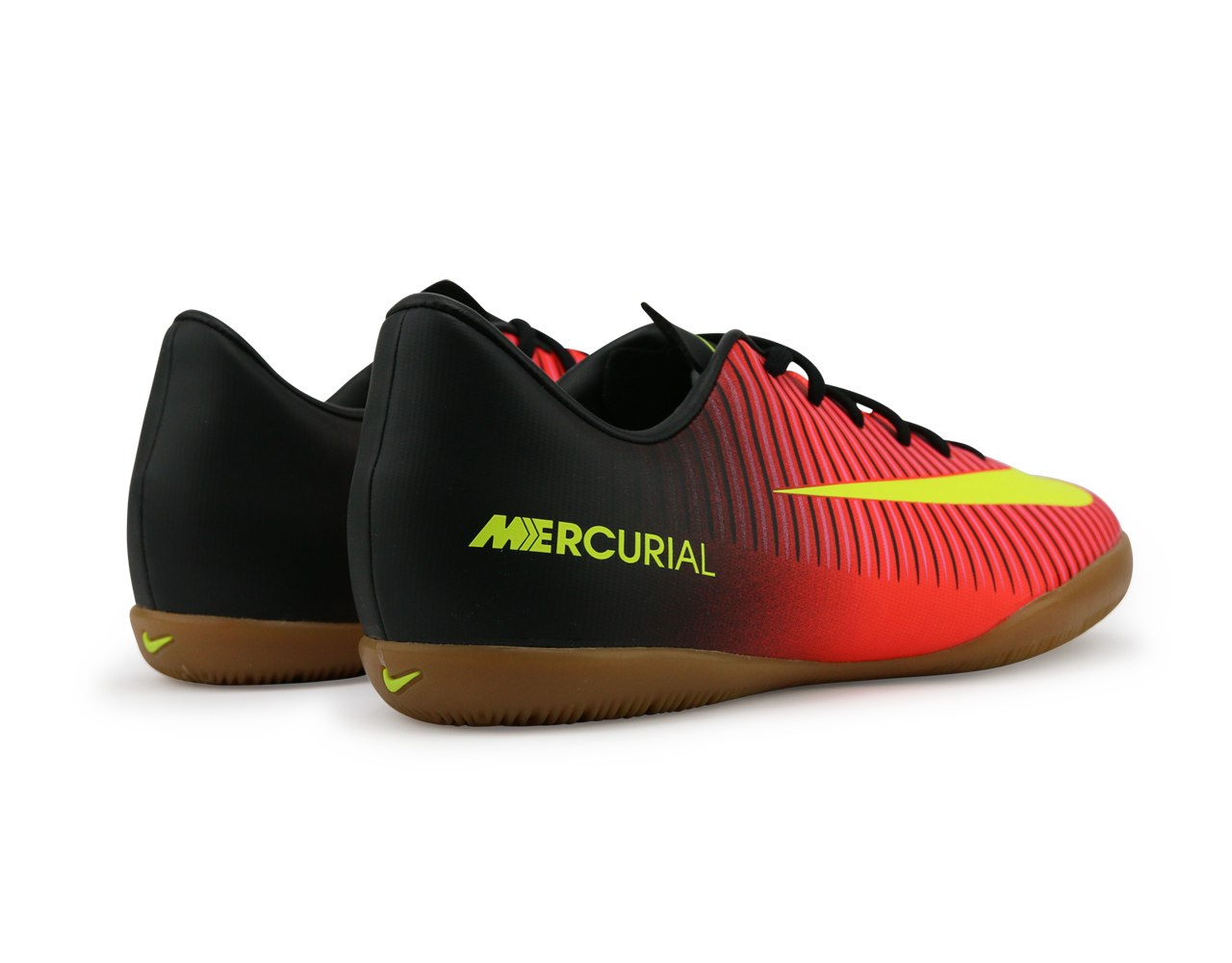 Nike Kids Mercurial Vapor XI Indoor Soccer Shoes Total Crimson/Volt Black/Pink Blast