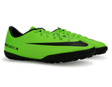 Nike Kids MercurialX Victory VI Turf Soccer Shoes Electric Green/Black/Flash Lime