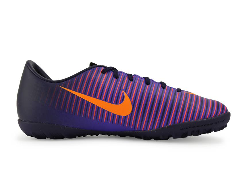 Nike Kids MercurialX Victory VI Turf Soccer Shoes Pure Dynasty