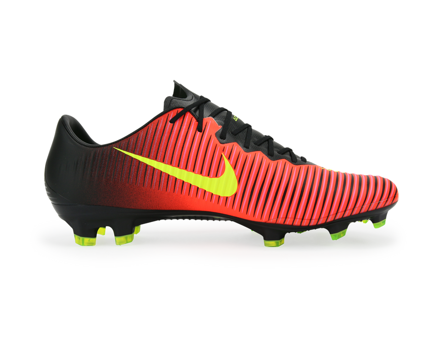 Nike Men's Mercurial Vapor XI FG Total Crimson/Volt Black/Pink