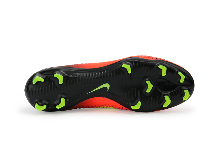 Nike Men's Mercurial Vapor XI FG Total Crimson/Volt Black/Pink Blast