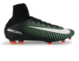 Nike Men's Mercurial Veloce III DF FG Black/White/Electric Green