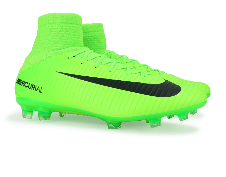 Nike Men's Mercurial Veloce III Dynamic Fit FG Electric Green