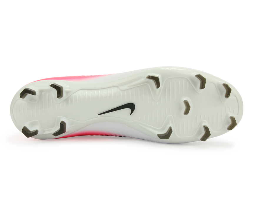 Nike Men's Mercurial Veloce III Dynamic Fit FG Racer Pink/Black/White