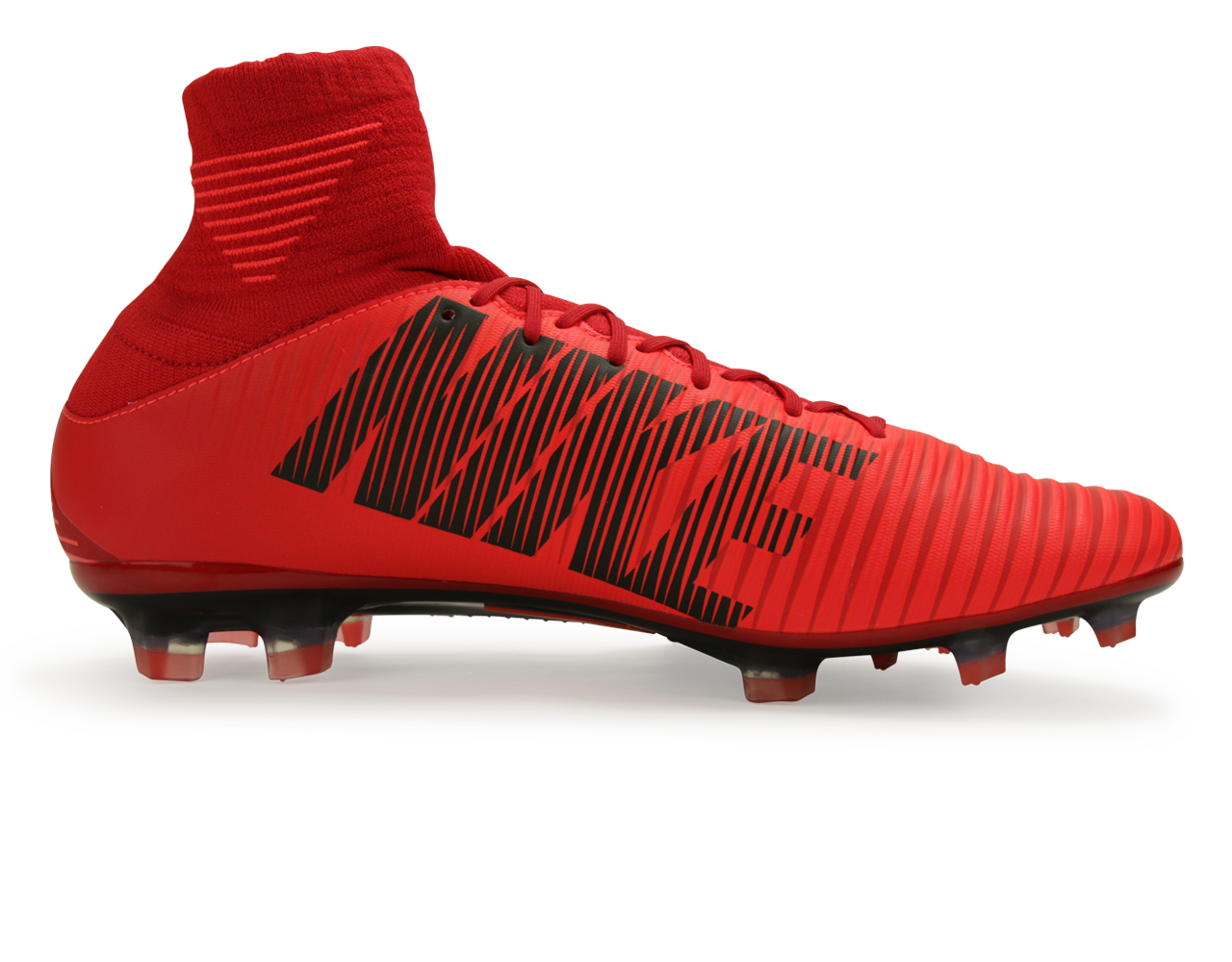 Nike Men s Mercurial Veloce III Dynamic Fit FG University Red Black Azteca Soccer