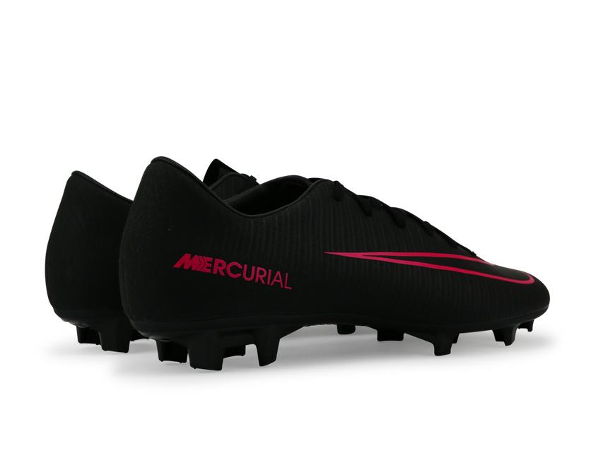 Nike Men's Mercurial Victory VI FG Black/Black/Pink Blast – Azteca