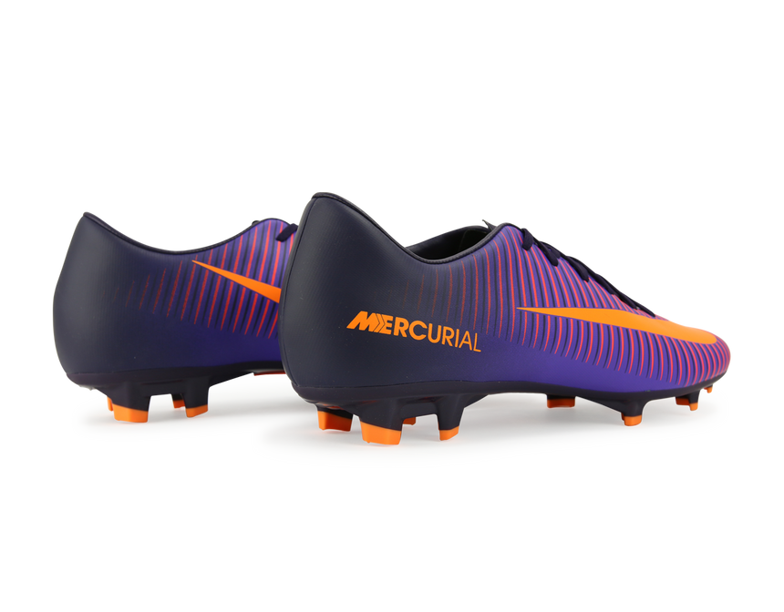 Nike Men's Mercurial Victory VI FG Purple Dynasty/Bright Citrus/Hyper Grape