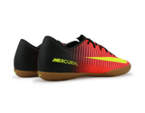 Nike Men's Mercurial Victory VI Indoor Soccer Shoes Total Crimson/Volt Black/Pink Blast