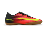 Nike Men's Mercurial Victory VI Indoor Soccer Shoes Total Crimson/Volt Black/Pink Blast