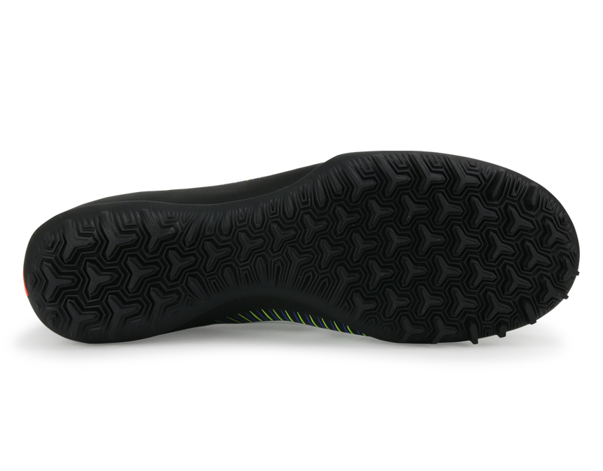 Nike Men's MercurialX Victory VI Turf Shoes Black/White/Electric Green