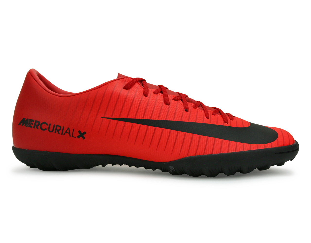Nike Men s MercurialX Victory Turf Soccer Shoes University Red Black Azteca Soccer