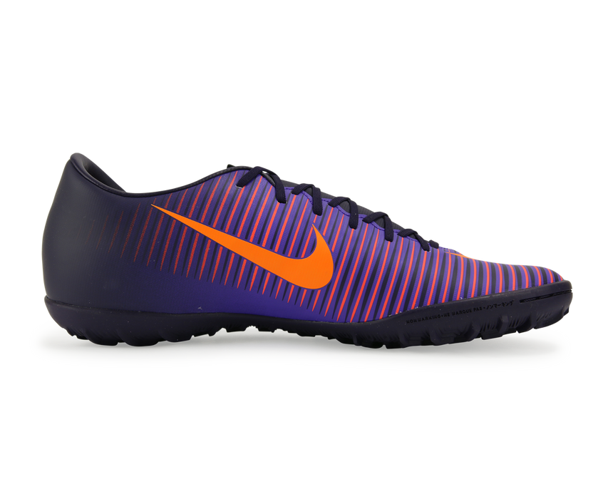 Nike Men's MercurialX Victory VI Turf Soccer Shoes Purple Dynasty