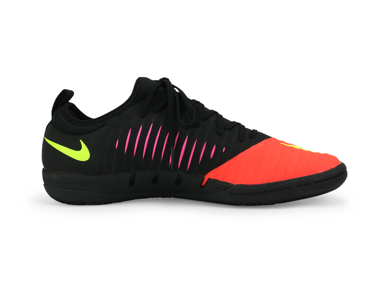 Nike Men's MercurialX Finale II Indoor Soccer Shoes  Total Crimson/Volt/Pink