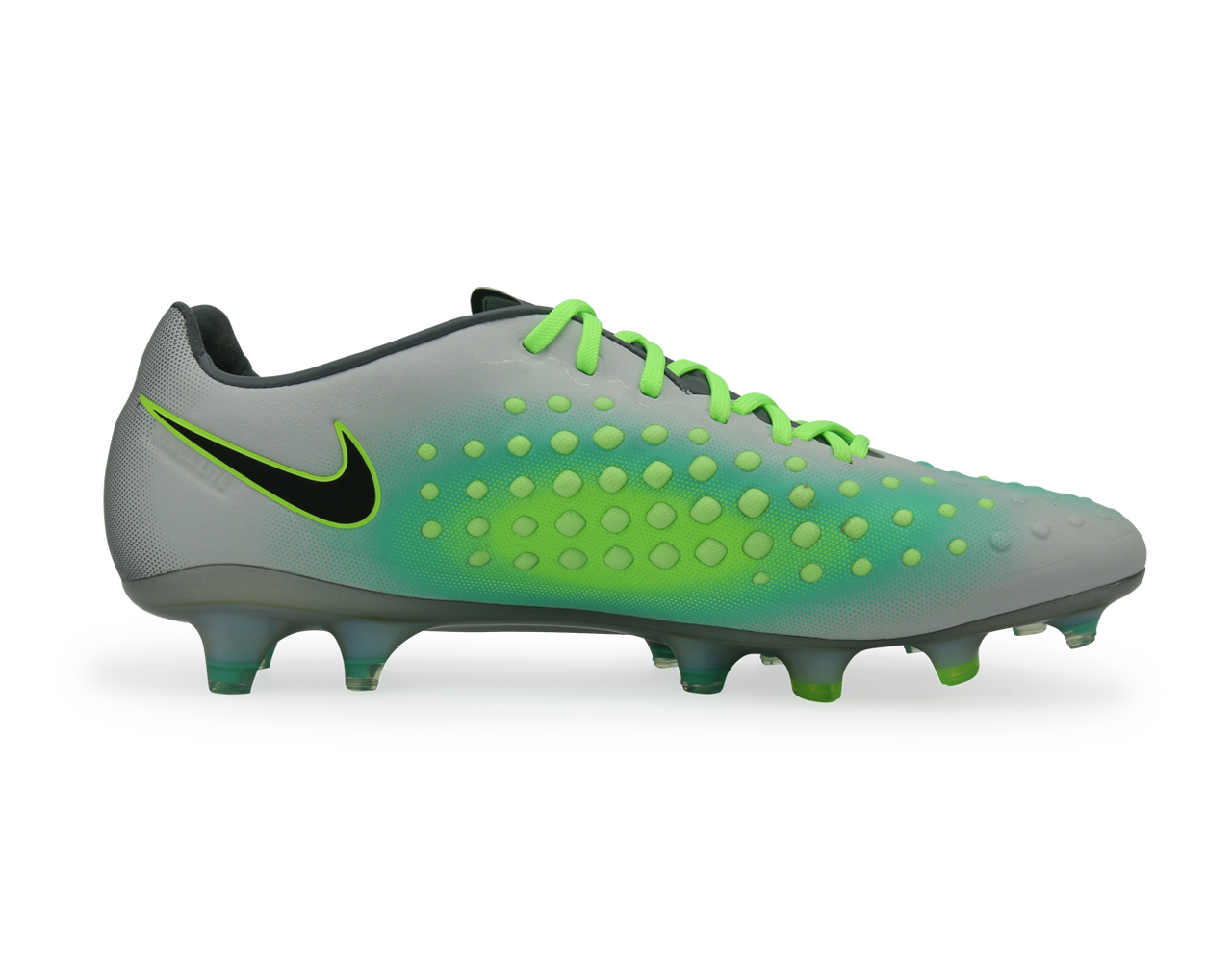 Nike Men s Magista Opus II FG Pure Platinum Black Ghost Green