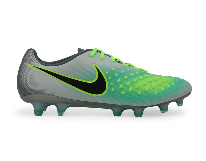 Nike Men's Magista Opus II FG Pure Platinum/Black/Ghost Green Nike Men's Magista Opus II FG Pure Platinum/Black/Ghost Green