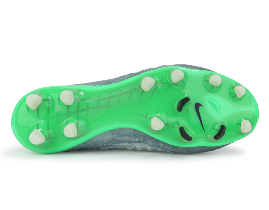 Nike Women's Magista Obra II FG Wolf Grey/Purple Dynasty/Electric Green