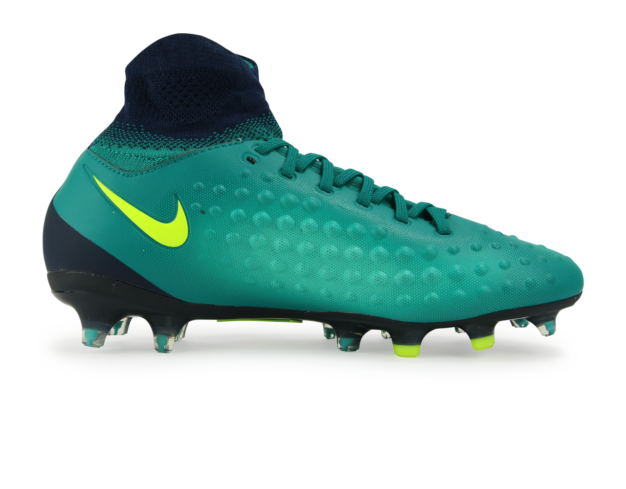 Nike Kids Magista Obra II FG Rio Teal Volt Obsidian Clear Jade 4