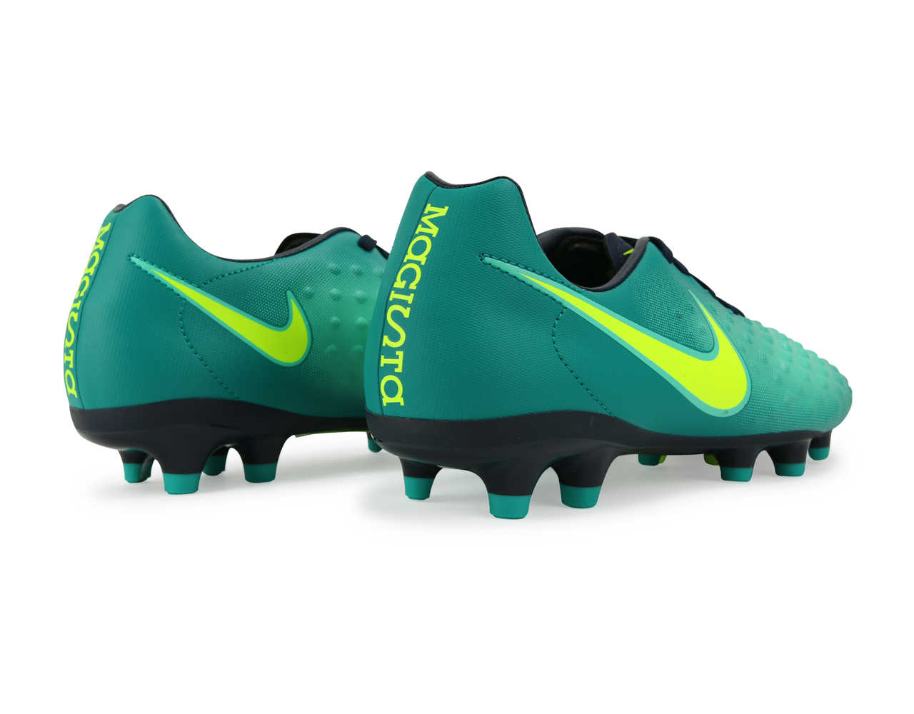 Nike Kids Magista Opus II FG Rio Teal Volt Obsidian Clear Jade 10K