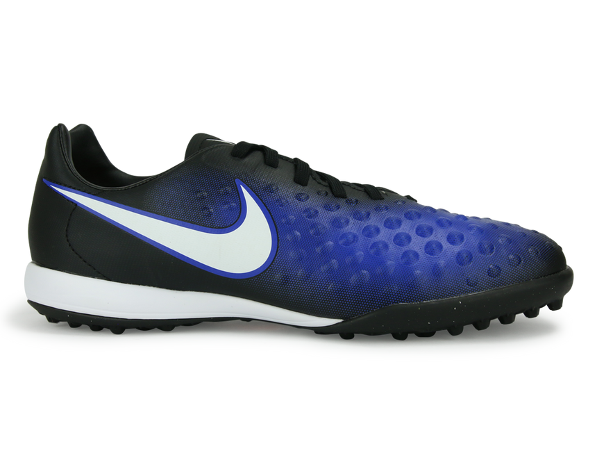 Nike Kids MagistaX Opus Turf Soccer Shoes Black/White/Paramount Blue