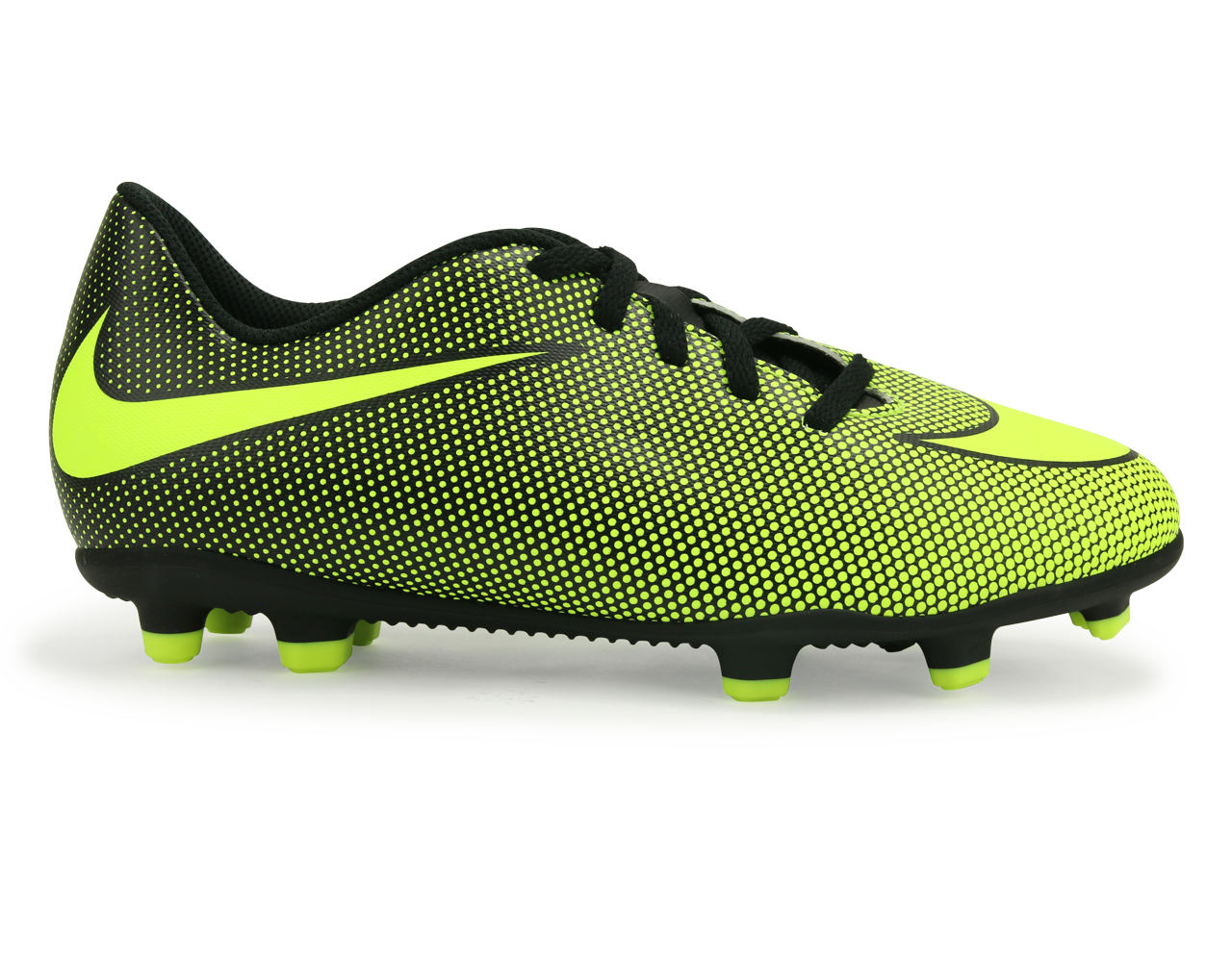 Nike Kids Bravata II FG Black/Volt