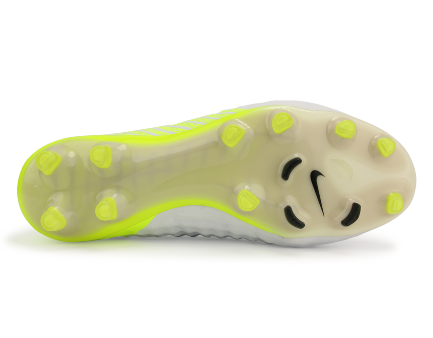 Nike Men's Magista Obra II FG White/Black/Volt/Pure Platinum