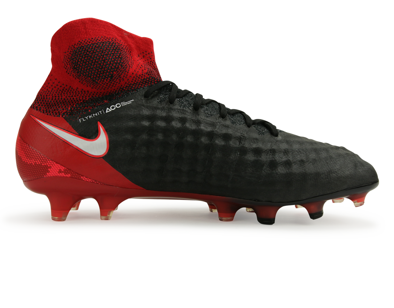 Nike Men s Magista Obra II FG Black White University Red 6.5
