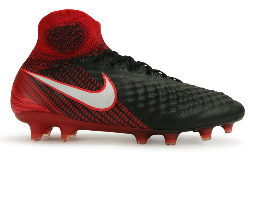 Nike Men's Magista Obra II FG Black/White/University Red – Azteca