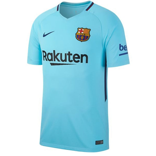 Nike Kids FC Barcelona 17/18 Away Jersey Polarized Blue/Deep Royal Blue